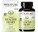 minature Sund Heart Capsules Beriget med TRI- Low af mi Nature Note 124; 90 Veg Kapsler Note 124; 45 Day Supply Memories 124; 1000mg Memory 124; TRI Low, Amla Extract, Hvidløg Extract, Arjuna Extract Memories 124; Fremstillet af indiske urter