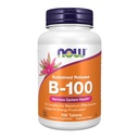 Now Foods Supplements, Vitamin B-100, Vedvarende udgivelse, Energiproduktion *, Nervesystemet Sundhed *, 100 tabletter