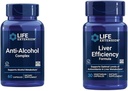 Life Extension Lever Health Support Bundle med anti-alkohol kompleks og lever effektivitet formel