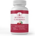 Pure Original Ingredienser Acerola Cherry, (100 kapsler) Altid Pure, Ingen tilsætningsstoffer eller Fillers