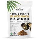 Organic Black Maca Peruvian Root Powder Note 124; Black Maca Root for mænd