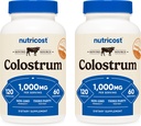 Nutricost Colostrum 500 mg, 120 Caps (2 flasker)