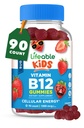 Lifeable Sugar Free Kids Vitamin B12 Gummies B12 Gummies B124; 1000 mcg B124; Great Tasting B12 Vitamin B12 for Kids B124; Energy, Mood, og Metabolisme Support B124; B 12 Vitamin Gummies til Drenge og Piger B124; 90 Gummies