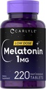 Carlyle Melatonin 1 mg