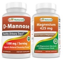 Bedste Naturals D- Mannose 1500 mg & Magnesium Glycinate 425 mg