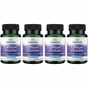 Swanson Lithium Orotere Antioxidant Mood Følelsesmæssig Wellness Behavior Memory Support 5 mg 60 Veggie Kapsler (Elemental Lithium) 4 Pack
