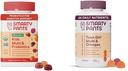 SmartyPants Organic Kids Multivitamin Gummies: Probiotika, Omega 3 (ALA) & Teen Girl Multivitamin Gummies: Omega 3 Fish Oil (EPA / DHA), D3- vitamin, C, B12, B6