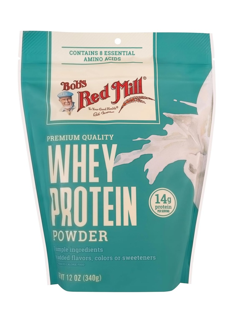 Bob's Red Mill All Natural Whey Protein Powder, 12 Ounce