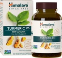Himalaya gurkemeje 95 Supplement med Curcumin / Curcuminoids, Joint and Muscle Support, Optimal Fleksibilitet og Mobilitet, 600 mg, Non- GMO, Vegan, Gluten Free, 60 kapsler, 60 dages forsyning