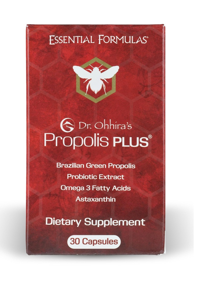 Dr. Ohhiras Propolis Plus 30 kapsler med Brasiliansk Green Propolis