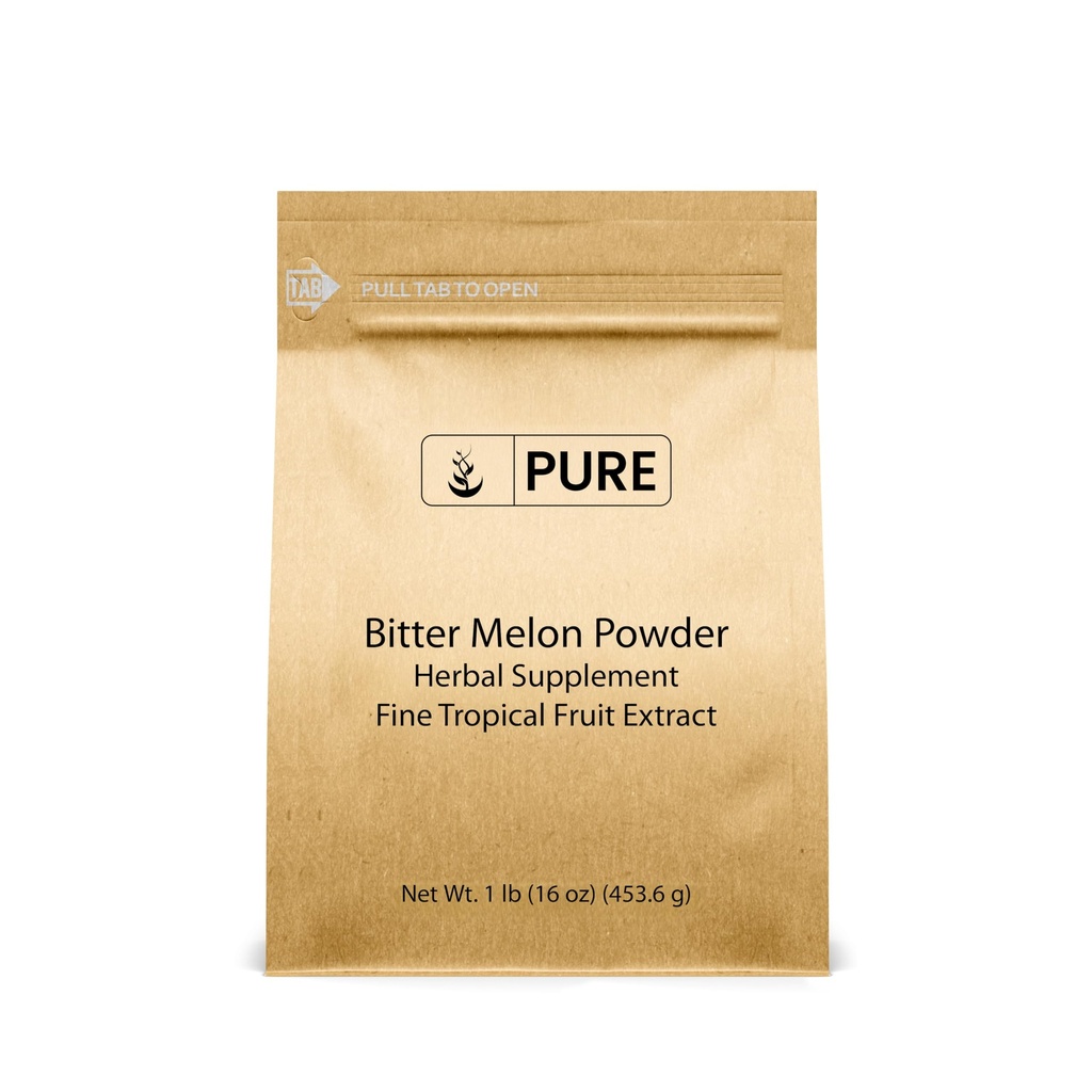 Pure Original Ingredienser Bitter Melon (1lb) Traditionelt supplement, Natural Extract, Non- GMO