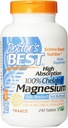Doctor 's Best High Absorption Magnesium (100 Mg Elemental) - 240 ct (pakning med 3)