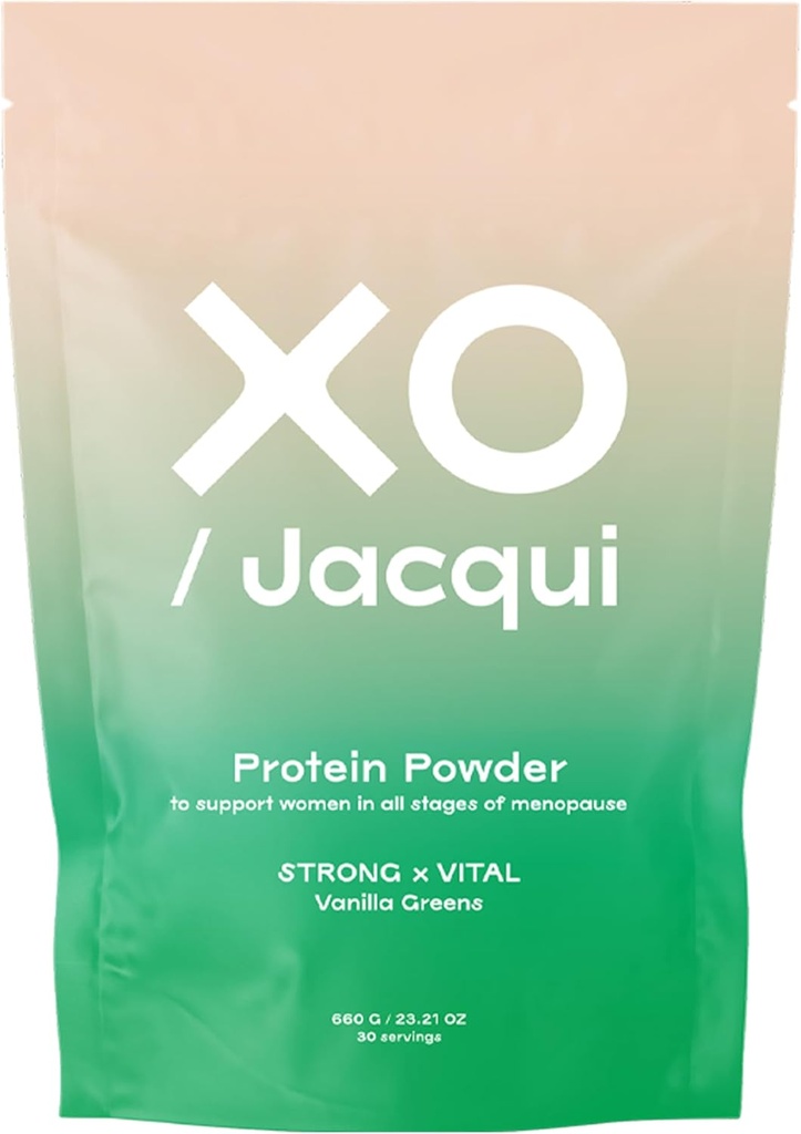 Organic & Vegan Protein Powder for Women Vanilla Green - Lækker Protein Powder fremstillet af Science- Backed & Nutritious Ingredients - Organic Protein Powder til støtte kvinder i alle stadier af livet