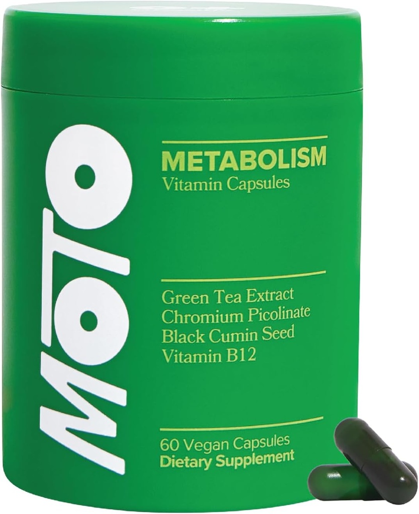 O Positiv Moto Kvinder 's Metabolisme Support - Energi, Curb Cravings, Sund Metabolisme - Veganske Kapsler, 30 Servering