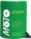 O Positiv Moto Kvinder 's Metabolisme Support - Energi, Curb Cravings, Sund Metabolisme - Veganske Kapsler, 30 Servering