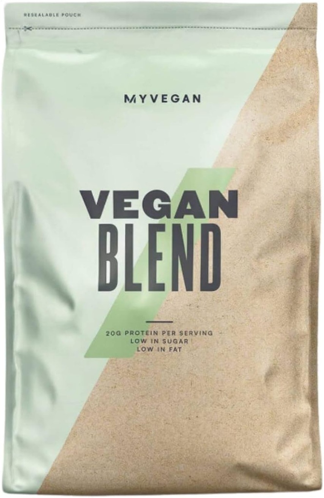 Myprotein® - Vegan Blend Powder - Natural Plant Based Pea & Rice Protein Powder - Gluten & Sugar Free, Fitness Nutrition - Recovery w/Amino Acids - Tiramisu, 2.2 Lb (22 Servings)