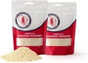 Dairyland Concentrated American Ginseng Powder 西洋参 - 16 oz Pack of Wisconsin Ginseng Powder - Non-GMO, Gluten Free - Herbal Supplement for Smoothies, Baking, Tea