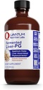 QNL Gæret Liver- PG - Vegansk leverstøtte supplement - Indeholder økologisk gurkemeje og mælk tidsel - Leverstøtte supplement til kvinder & mænd - 8 fl oz