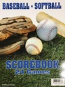 Glovers Baseball / Softball 24 Game Scorebook