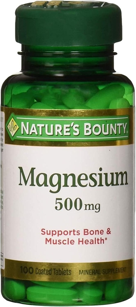 Naturens Bounty Magnesiumoxid 500mg, 100 tabletter