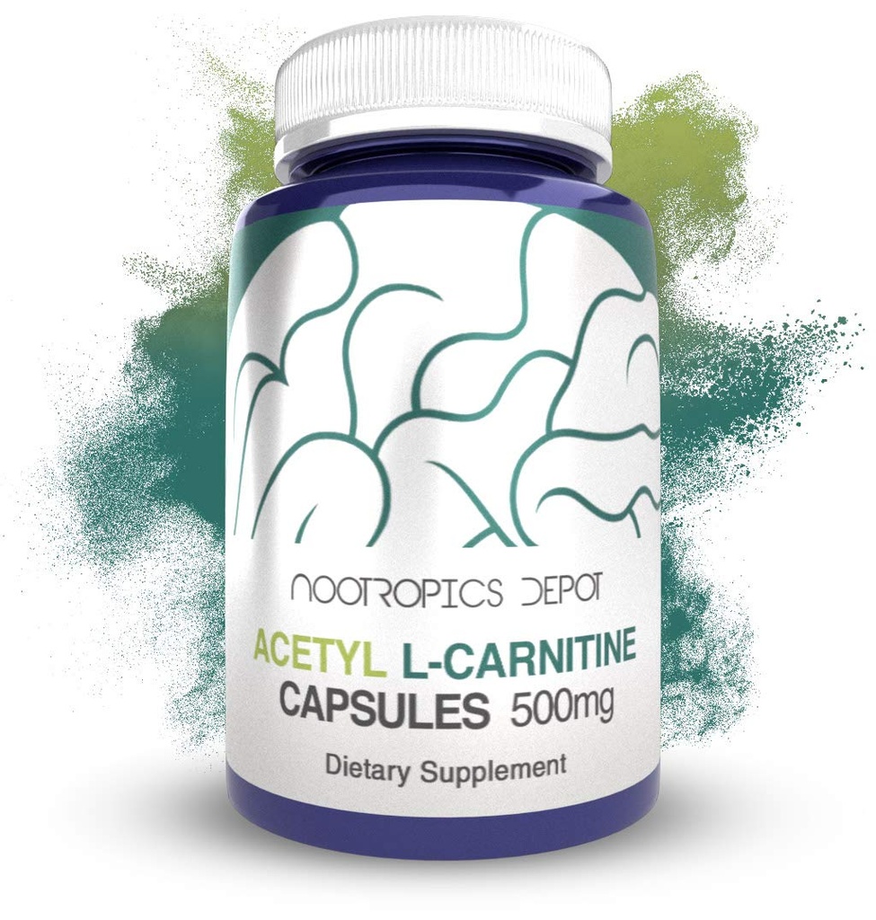 Nootropics Depot Acetyl L- Carnitin Capsules Name 124; 500mg