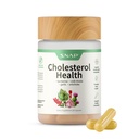 Snap kosttilskud Cholesterol Sundhed - Naturlig støtte til hjerte, lever, fordøjelse og metaboliske sundhed, 60 vegetariske kapsler (30 Servere, 1 måned Tilgang)