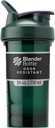 BlenderBottle Shaker Flaske Pro Series Perfekt til Protein Shakes og Pre Workout, 24-Ounce, Grøn