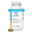 XYMOGEN BergaCor Plus - Bergamot Supplement - Polyphenoler til støtte for hjerte-kar-sundhed + hjælp med at opretholde sunde kolesterolniveauer allerede inden for normalområdet (60 tabletter)