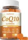 1 Pack 500MG Coq10 Gummies - 3X bedre Absorption, Plus Omega-3, Magnesium, Vitamin B3 & Zink - Coenzym Q10 Kosttilskud til hjertesygdomme, Cellular Energy & Antioxidant, Vegan, 60 Counts