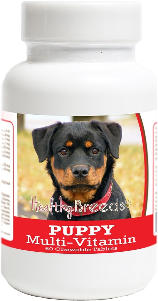 Sunde racer Rottweiler Puppy hund Multivitamin Tablet 60 Tæl
