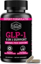 GLP-1 Supplement Support (GLP-1 Supplement Kvinder) GLP Activate med GLP-1 Probiotic & Green Tea Extract (5 i 1 GLP-1 Booster) 3260mg Per Servering (1 måned Tilgang) For Metabolisme Support