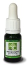 JustNeem Neem Cure Oil - Natural - Best on Acne, Psoriasis, Eksem, Rosacea, Cold Sores, Toe Nails, Bug og Spider Bites og andre hudirritationer. med Dropper Cap Applicator. - 0,3 oz
