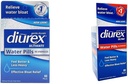 Diurex Ultimate 60 Count & Ultra 80 Count Water Pills Bundle - Maksimal styrke Diuretic for Prompt Bloat Relief