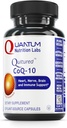Quantum Nutrition Labs CoQ- 10 Qultured - Coenzym Q10, Co Q 10 Supplement, 100mg kapsler til hjertesygdomme, nerve, og immunstøtte, Ubiquinol Co Enzyme Q- 10 med røde alger - 60 vegetariske kapsler
