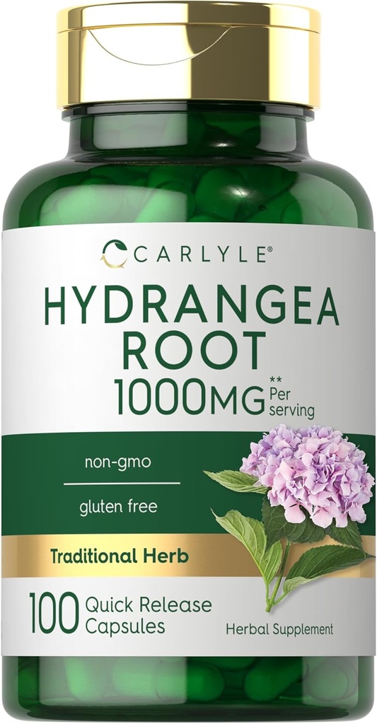 Carlyle Hydrangea Root Capsules Note 124; 1.000mg