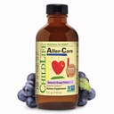 Børnehjem ESSENTIALS Aller- Natural Grape Relief for Kids & Toddlers, Sæsonstøtte med Elderberry, Bromelain, C-vitamin - immunboosting formel, 4 Fl Oz
