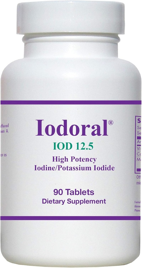OPTIMOX Iodoral højpotens jod Kaliumjodid thyreoideasupportsupplement