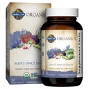 Livets have En gang Daglig Hel Mad Multivitamin til Mænd, Organiske Herre Vitamin & Mineraler, C-vitamin, Zink, Vegan, for Sundhed & Well- Being, 30 tabletter