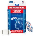 Migræne Aids Migræne Relief Patches - Hurtig fungerende, Ikke medicineret support til hovedspænding, Let at anvende Hovedpine Patches, Sikker til hverdagsbrug, 10 Disponible Migræne Patches, Lavet i USA