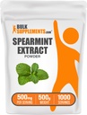 Bulkcomplements.com Spearmint Extract Powder - Spearmint Supplement, Spearmint Powder - Spearmint Extract Food Grade, Vegan & Gluten Free, 500mg per Serving, 500g (1.1 lbs)