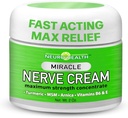 Miracle Nerve Cream - Maksimal styrke - Gurkemeje og Arnica Blend for neuropati discomfort Relief - Lindrende Foot & Hand Formel med MSM, B6, E - Made in USA