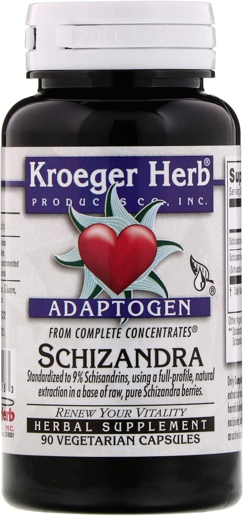 Kroeger Herb Schizandra - 90 vegetariske kapsler