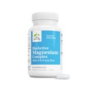 Terry naturligt BioActive Magnesium Complex - Bone & Heart Health Support - Supplement med vitamin B6, Zink & Magnesium - Pyridoxal- 5 - Phosphat Vegan Capsule Supplement - 60 Kapsler