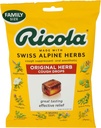Ricola Original Herb Hoste Drops, 45 Greve, Hoste suppressant & Halsen Leasing Drops med naturligt sourced menthol, Tilfredsstillende Herbal Smag til hoste & Hals Irritation Symptomer Relief