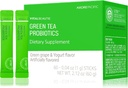 VITABEAUTIE Green Tea Probiotika (Plantesorket Probiotika) Indeholder D-vitamin og zink til Gut Health af AMOREPACIFIC Koreansk Acidophilus Probiotika - 60 sticks