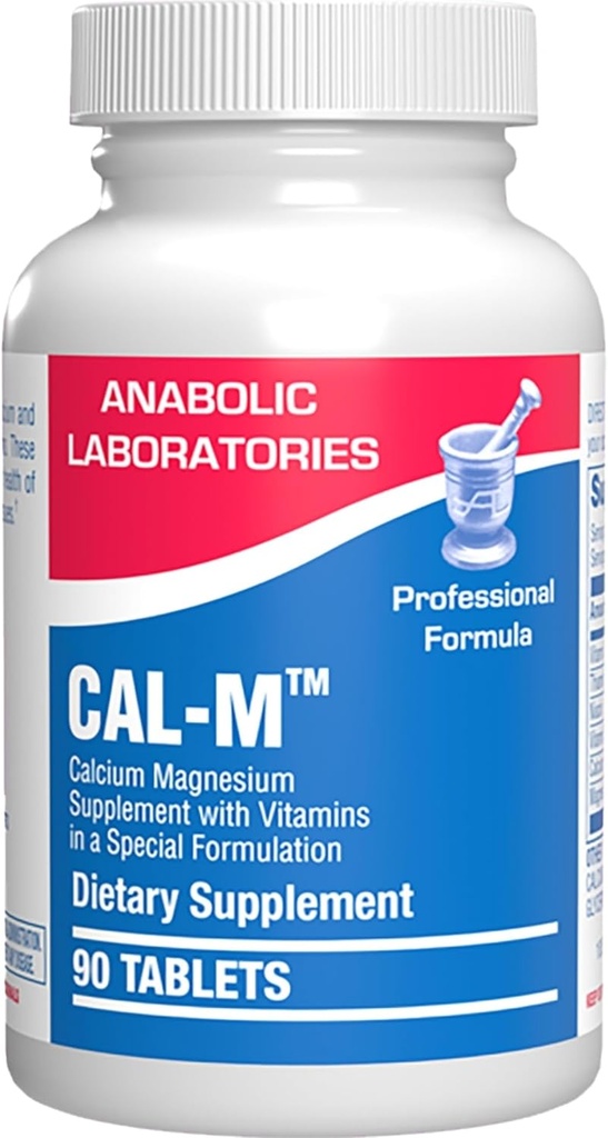 Advanced Calcium Magnesium Supplement - Clinically Formulated Magnesium Calcium with Vitamin D3 B1 B3 & B6 for Muscle Nerve Heart and Bone Health Support - Vegetarian Gluten Free Non-GMO (1 Month) M
