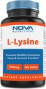 Nova Nutritions L- Lysin 1000 mg - 180 tabletter