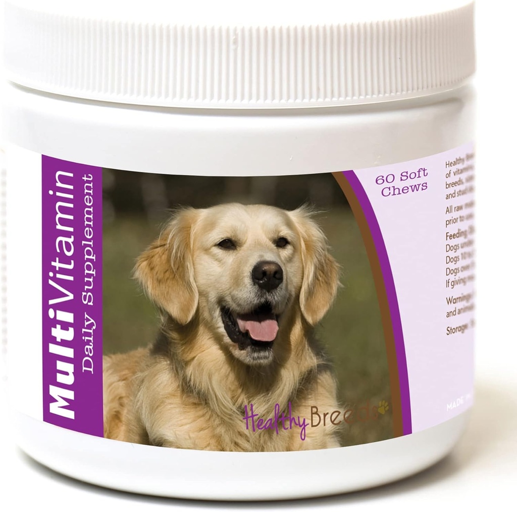 Sunde racer Golden Retriever Multi- Vitamin Soft Chews 60 Greve
