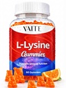 L- Lysin 1000mg Gummies - Understøtter Hud, Lip, Vegan, Gluten Free, Vitaminer for voksne Tissue Sundhed & Immunsystem, Chewables, Aminosyrevitamintilskud & Komplekse Kosttilskud, Non- GMO