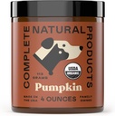 Komplette naturlige produkter Økologisk græskarpulver til kæledyr - 4oz - Pure Økologisk græskarpulver